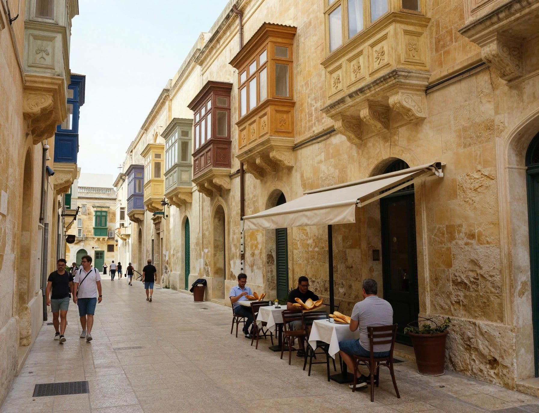 Content illustration 1 for Malta: Terrace Life, Neighbourhood Rhythm and Market Reality