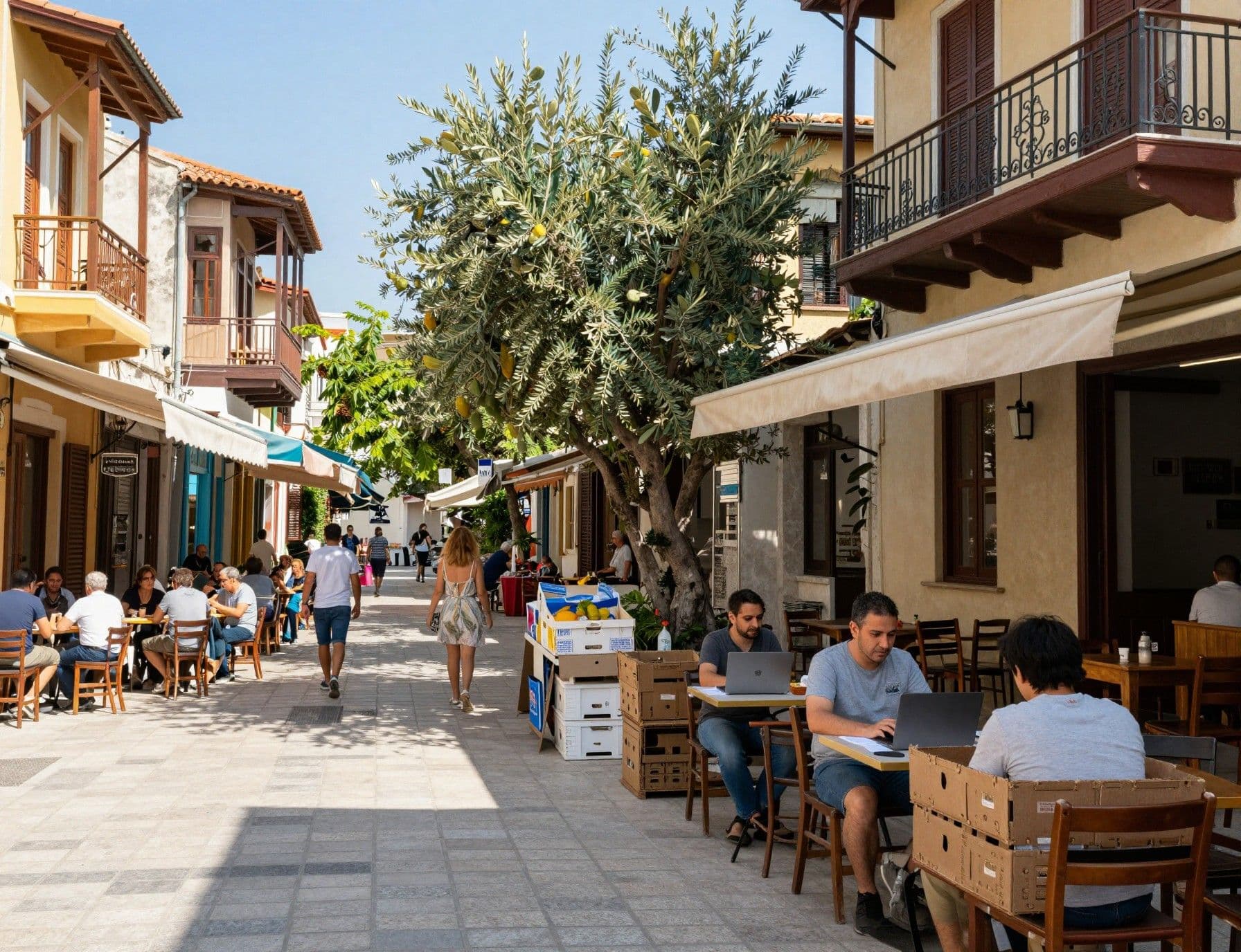 Content illustration 1 for Why Exarchia, Not Plaka, Makes Sense for Nomads in Greece