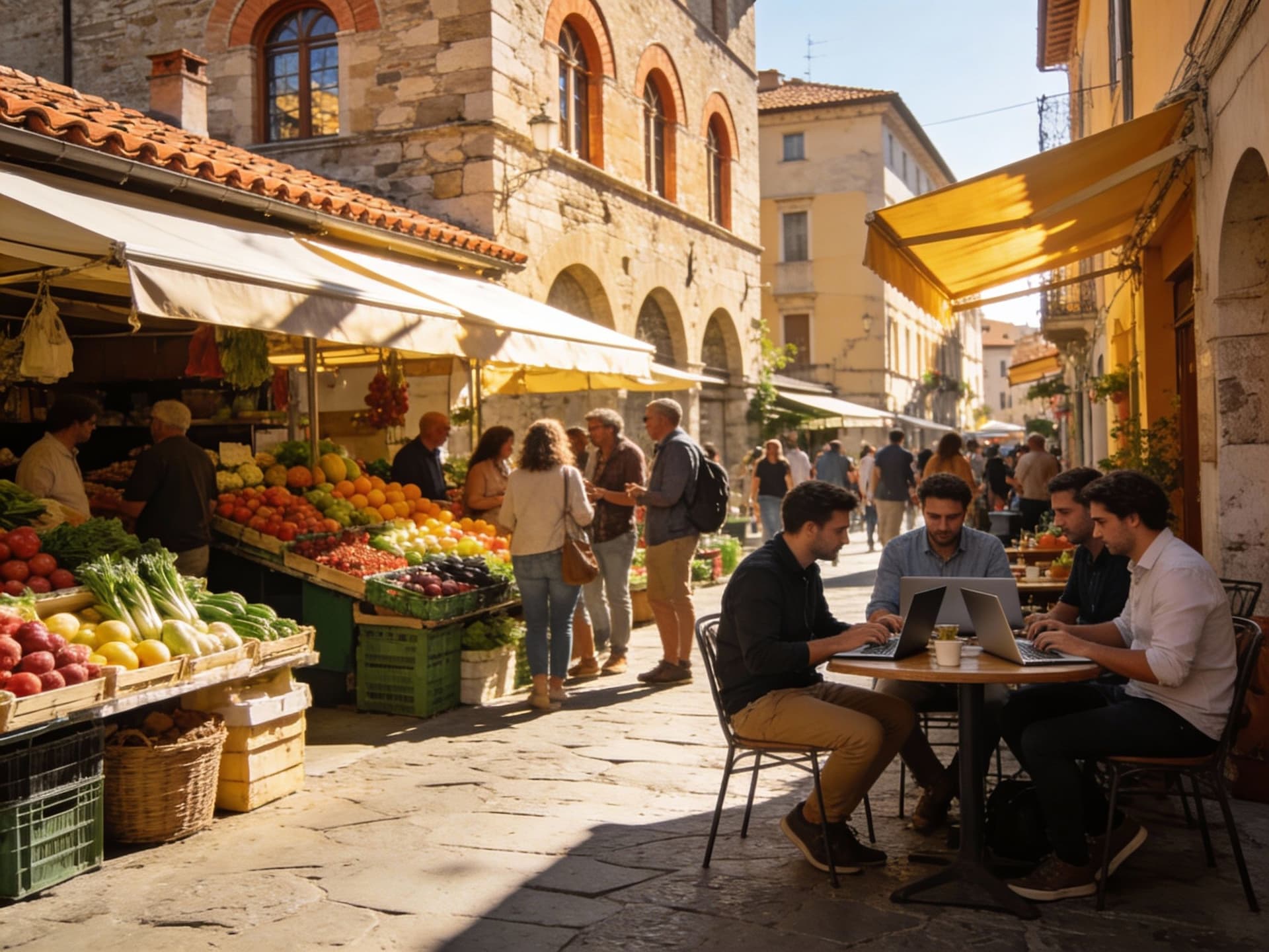 Content illustration 1 for Italy: Love the Neighbourhood, Check the Fibre